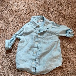 Janie and Jack 2T linen shirt